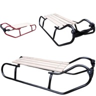 SANKI TRADYCYJNY METALOWE WYTRZYMAŁE DLA DZIECI NA ZJAZDY / KULIG DO 130KG