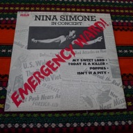 Nina Simone In Concert Emergency Ward! LP Japan PROMO 1973 rare