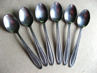 LEFANA Legnica Kultowe SZTUĆCE : ŁYŻECZKI do HERBATY "PEREŁKI" kpl. 6 sztuk