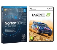 WRC 6 + NORTON 360 FOR GAMERS 3 URZĄDZENIA / 12 MIESIĘCY | FOLIA | PL | PC