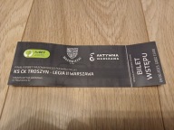 Używany bilet KS CK Troszyn - Legia II Warszawa 4.6.2025 finał pucharu MZPN