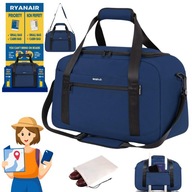 TORBA Bagaż Podręczny DO SAMOLOTU RYANAIR 40x20x25 PASEK KIESZENIE UCHWYT