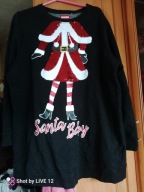 Bluza świąteczna z cekinami