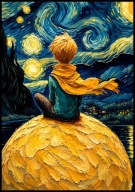 A2 PLAKAT DO POKOJU DZIECKA POKÓJ DZIECKA MAŁY KSIĄŻĘ THE LITTLE PRINCE