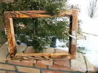 Stare okna loft retro lustro zdjęcia, aranżacje