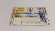 bilet MOTOR Lublin - ŁKS ŁÓDŹ 05.06.2010