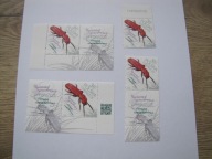 4869 Chrząszcze znaczki z przywieszkami