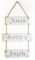 TABLICA ZAWIESZKA 54x28 cm ZNAK DEKORACJA OZDOBA ŚWIĄTECZNA Do dekoracji