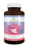 Medverita Biotyna 2500 ug 180 kapsułek