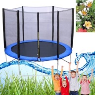 TRAMPOLINA OGRODOWA 6FT 183CM DRABINA R-SPORT