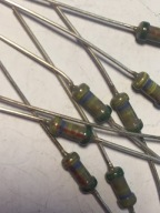 6x Rezystor 46,4 Ohm, 0,5%, 0,25 W