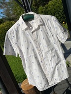 B Koszula Next letnia biała urocze flamingi bawełna rozmiar S