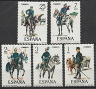 HISZPANIA - WOJSKO ŻOŁNIERZE MUNDURY - 1977 - CZYSTE **