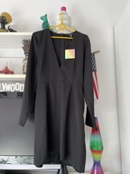 H luzna rarytas MISSGUIDED CZARNA ARTYSTYCZNY KRÓJ