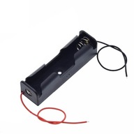 Pojemnik na baterie 1x18650 koszyk pudełko