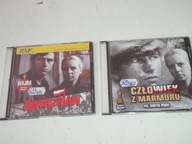 CZŁOWIEK Z MARMURU, CZŁOWIEK Z ŻELAZA - reżyseria Andrzej Wajda 2 filmy DVD