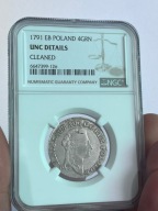 Likwidacja kolekcji – ZŁOTÓWKA 1791 – 4 GROSZE – SAP – NGC UNC - PIĘKNA