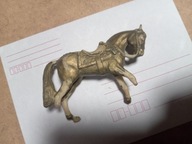 Stara Zabawka Żołnierzyk PRL Złoty Koń bez podstawy