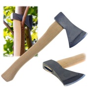 TOPOREK SIEKIERA Z DREWNIANYM TRZONKIEM TOMAHAWK