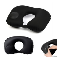 PODUSZKA PODRÓŻNA TURYSTYCZNA ROGAL NA SZYJĘ DO SAMOCHODU SAMOLOTU CZARNA