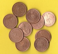 Wielka Brytania Half Penny 1973 r.