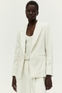 H&M MARYNARKA ŻAKIET BIAŁY 38 NOWA 165 ZŁ CENA Z METKI