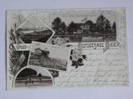 Mrzeżyno Deep hotel z kasynem łazienki kąpielowe 1899 secesja tataraki róże