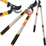 SEKATOR TELESKOPOWY DWURĘCZNY VX7 MAMUTH NOŻYCOWY DO GAŁĘZI OGRODOWY