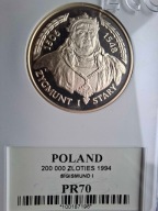 Zygmunt Stary 1994 200 000 PR70 87196