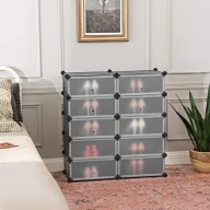 Szafka/ regał/ ogranizer na buty/ ZAMYKANY /10 MODUŁÓW 83 x 88 x 31cm