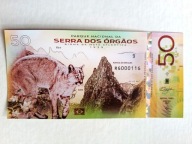 BRAZYLIA - 50 reali 2018 UNC, Park Narodowy Serra Dos Orgaos, piękny !!!