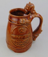 Duży Ceramiczny Kufel - KWK Halemba - Diabeł