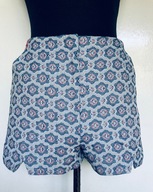 TOPSHOP żakardowe spodenki roz.36/S