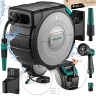 ZWIJACZ DO WĘŻA OGRODOWEGO BĘBEN NA WĄŻ 25m AUTOMATYCZNY 1/2" + PISTOLET
