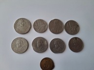 9 MONET 20 zł i 5 zł DESTRUKT