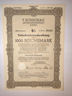 Z51H@STOCZNIA W ELBLĄGU 500 RM EMISJA 1943 ROK LITERA H