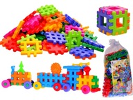 EDUKACYJNA ZABAWKA DLA DZIECKA Klocki konstrukcyjne 60 SZT.