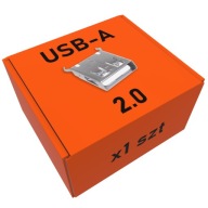 Gniazdo USB-A Żeńskie Female do lutowania DIY