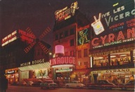 FRANCJA - PARYŻ - MOULIN ROUGE - NEON - UNESCO