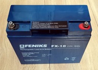 Akumulator bezobsługowy AGM (Alarm/UPS) 12V/18Ah FENIKS FX-18