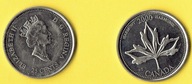 KANADA 25 CENTS 2000 r. Harmonia