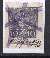 opłata stemplowa 10 gr - "WZÓR" , rzadkie /DL/