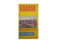 Gdańsk Plan miasta 1979
