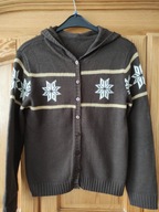 Sweterek z kapturem roz. M