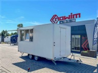 Przyczepa kuchnia polowa dla obrony cywilnej ochrony ludności mobilny