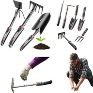 NARZĘDZIA OGRODOWE ogrodnicze zestaw 3szt do ogrodu mocne solidne hartowane