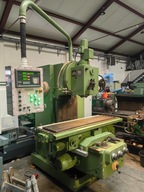 Frezarka pionowa WMW FSS 400 E odczyty cyfrowe po remoncie nowa elektryka