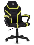 Fotel obrotowy gamingowy MARIO GREEN – zielony, ergonomia i komfort gry