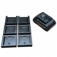 Uchwyt wieszak 6 szt. na akumulator baterie do Bosch Pro Professional 18V