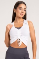 Top ściągany white Gym Glamour 38 M